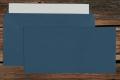 [120646] Briefhüllen DL 110x220 mm Haftklebend Nachtblau 120 g/qm